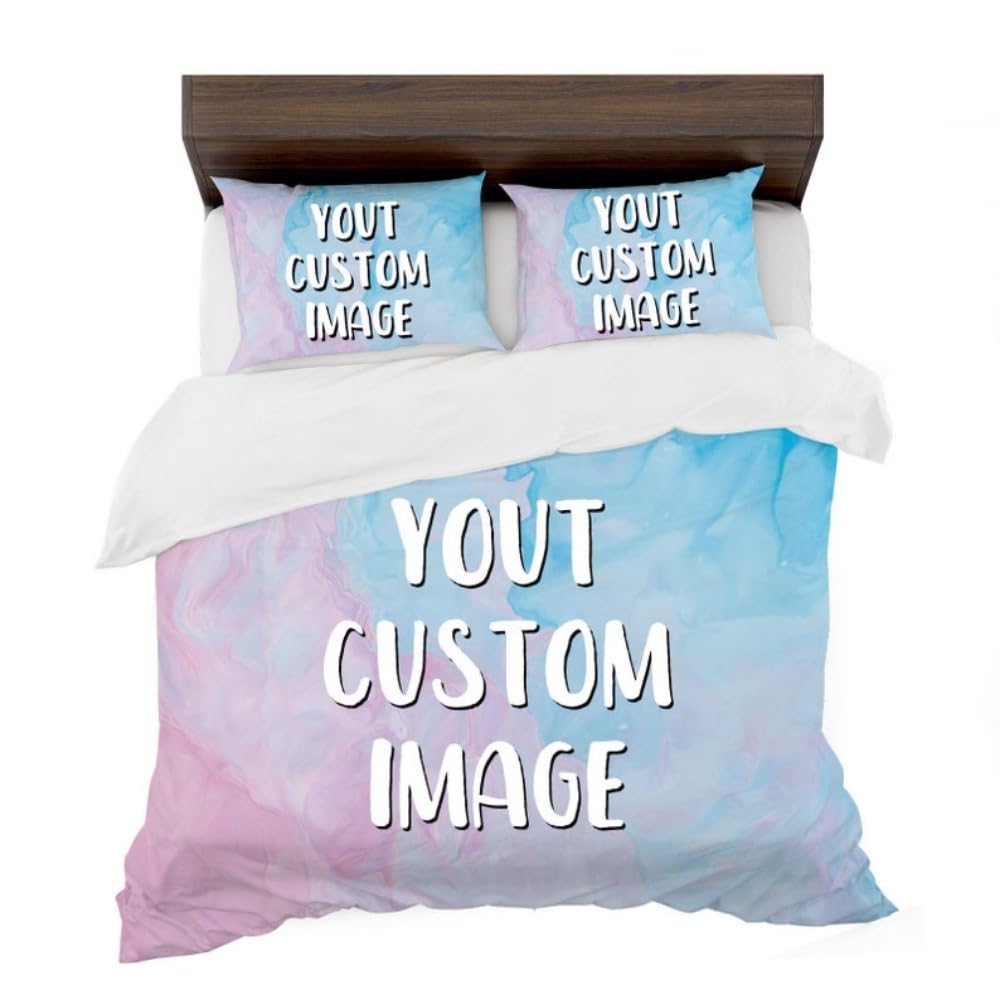 Housses de couette personnalisées avec vos photos pour chambre parentale