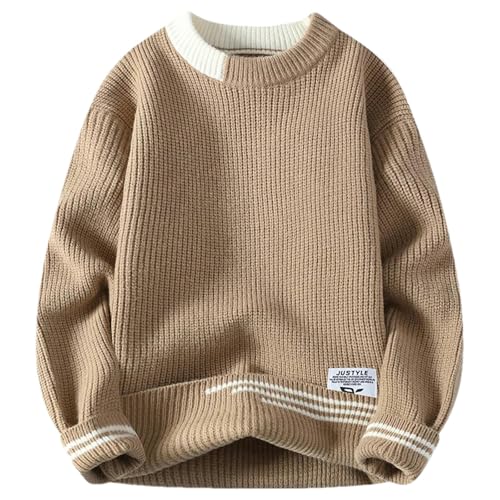 Sweaters Men Winter Thicken Men Warm Sweater Mens Casual Sweaters Korean Style Men's Pullovers Male - Main Image