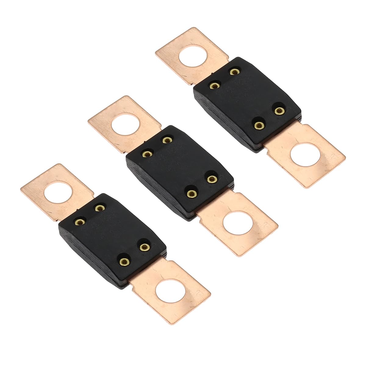 CGEAMDY 3 Pieces High Current Fuse Bolt-On Fuse, Bolt Fuses 32v, Bolt down High Current Stud Mount Fuses Protect Time Delay Overload, for Cars, Trucks, Construction Vehicles(40A)