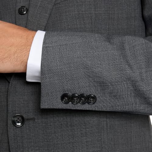 Image of Michael Kors Men's 3-Piece Classic Fit Suit Separates | Jackets | Weddings & Formal Events (Pants & Vests Sold Seperately)