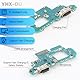 YHX-OU 6.4’’ Ladebuchse Für Samsung Galaxy A54 5G SM-A546B SM-A5460 Dock Connector Port Charger LadePort Mikrofon Audio Jack Flex Kabel + Installationswerkzeug