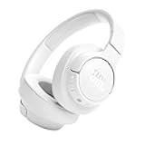 Tune 720BT - Wireless Over-Ear Headphones with JBL Pure Bass Sound, Bluetooth 5.3, Up to 76H Battery Life and Speed Charge, Lightweight, Comfortable and Foldable Design (White)
