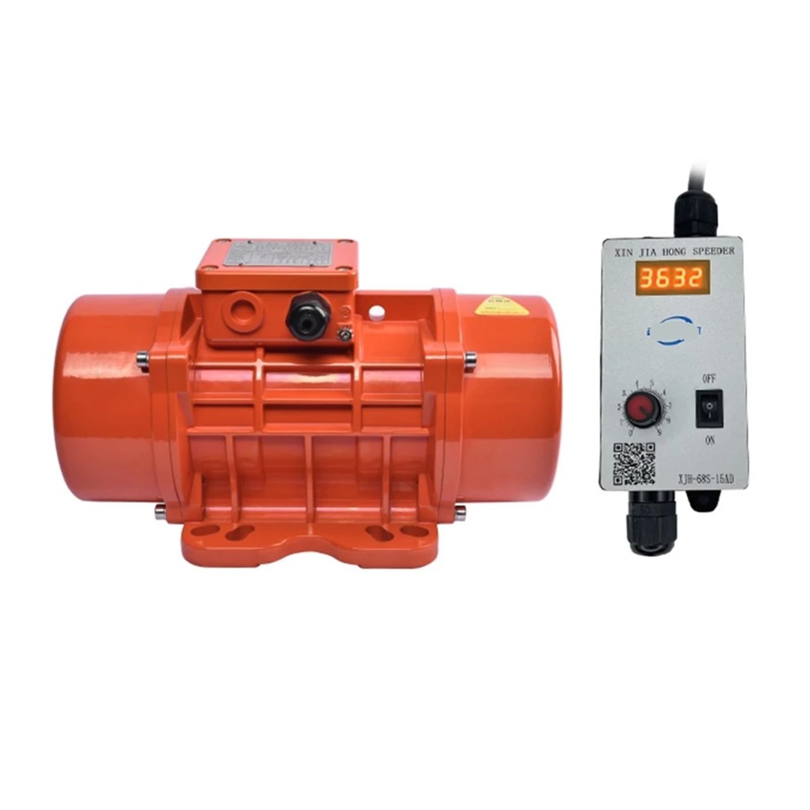 Moteur de vibration sans balais 24V 70W avec variateur de vitesse