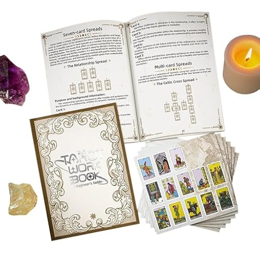 Sionhiuo Libro De Bruja, Diario de Cartas de Tarot en Tapa Dura para Escritura, Libro Vintage de Registro para Rituales, Energía y Práctica Diaria de Lectura Adivinatoria y Guía Femenina | Ya disponible en tu tienda friki favorita! En mundofriki.es!
