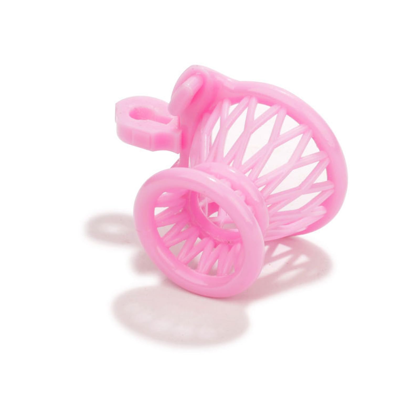 Chastity Cage Uomo Gabbia Pene Sissy Cintura Di Castità Maschile Cock Cage Erotitici Sexy Per Coppie (Pink)