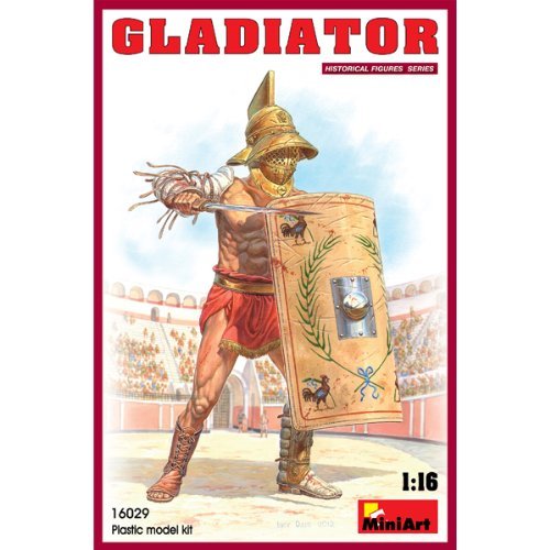 Miniart 1:16 Scale Gladiator Plastic Model Kit, Multicolor, Piccolo, Miniatura - Image 2