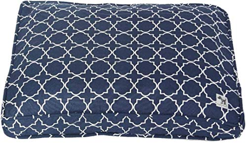 Molly Mutt Sheepy Wool-Filled Crate Pad - Wool Crate Mat - Comfy Pooch Dog Bed - Comfort Cuddler - Royal Dog Bed - Wool Dog Bed- Sheepskin Dog Bed - Wool Cat Beds - Dog Crate Rug (24