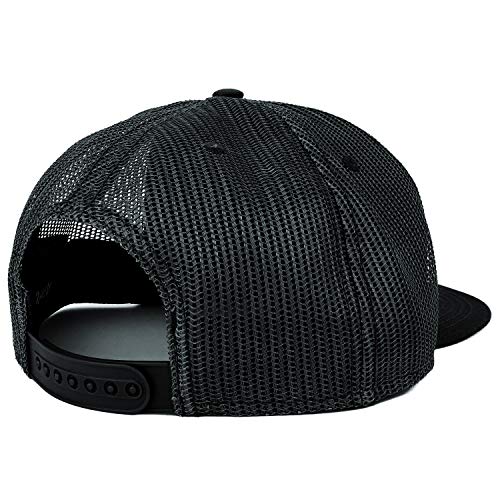 Image of Armycrew Oversize XXL Blank Flatbill Mesh Snapback Cap
