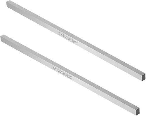 Miniatura 3 de XMHF 5 unids Torno HSS Square Herramienta de Corte Bits Bar Torno Rectangular Mosca Cortador Molino en Blanco 0.236x0.236x7.874 in