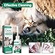 Haustier-Ohrentropfen für Katzen und Hunde, Ohrenreiniger Hund, Haustier Ohrmilben Reinigung und Schutz, Gegen schlechte Gerüche, Juckreiz,Wiederherstellen des Gehörkomforts für Haustiere, 20 ml