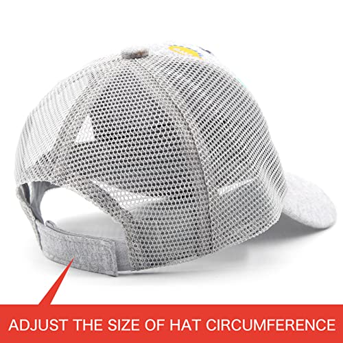 Hpegny Toddler Baseball Hat Baby Cap Sun Hat Printed Dinosaur Motif Kids Boys Girls Age 2T-4T 4-8 thumb #3