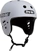 Pro-Tec Full Cut Certified Skateboard Helmet, Ideal for Skateboarding, Bicycling, BMX and Roller Skating, Large– White Matte