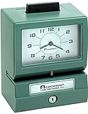Acroprint 125RR4 Heavy Duty Manual Time Recorder for Month, Date, Hour (0-23) and Hundreths Time Clock