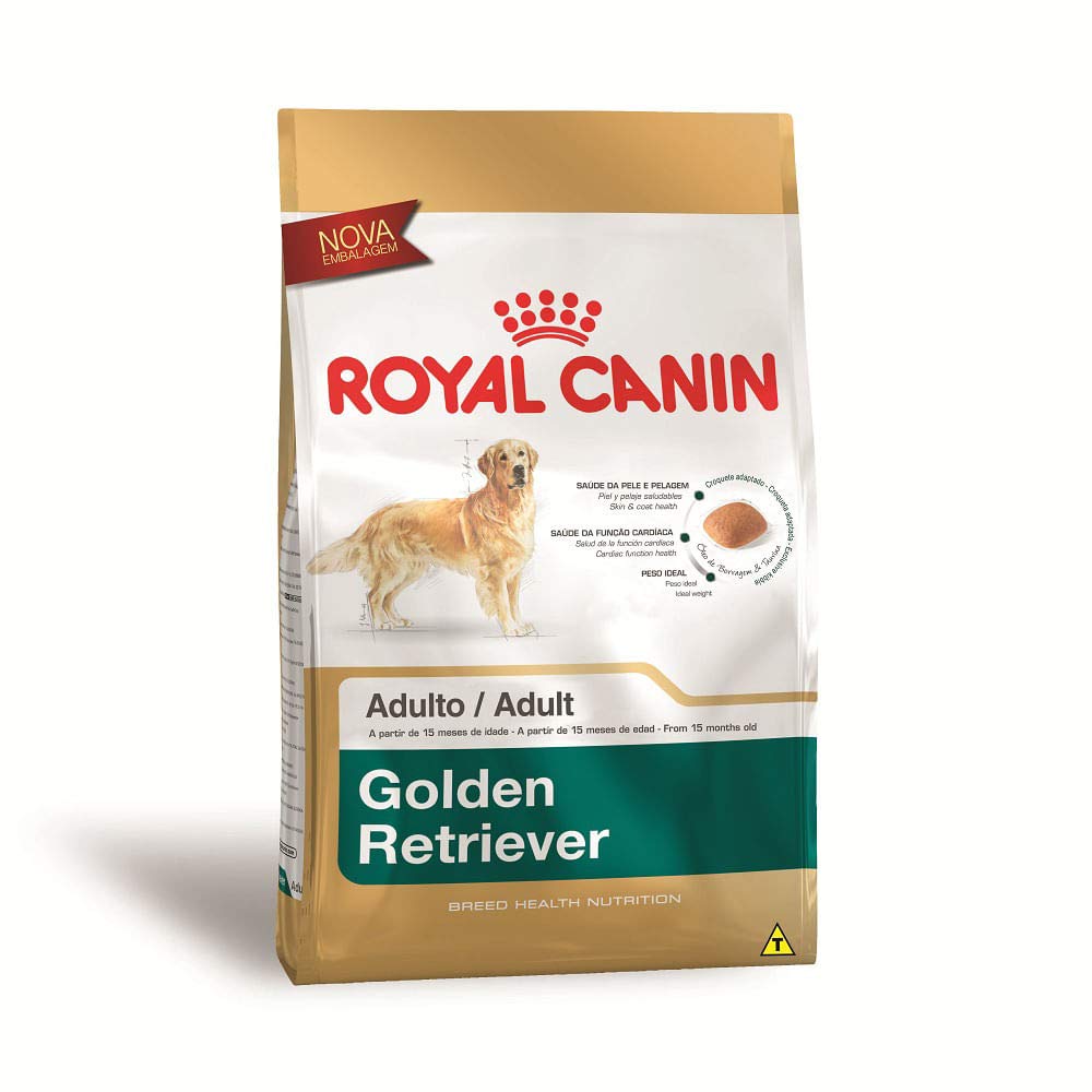 ドッグフード  CANIN Golden Retriever 12kg Ração Royal Canin Golden Retriever para Cães Adultos 12kg