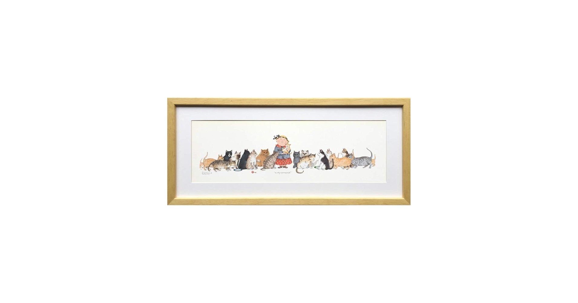 絵画 kitty-cornered\" Amazon.co.jp: Dianne Patterson (Art Frame) Dianne Patterson