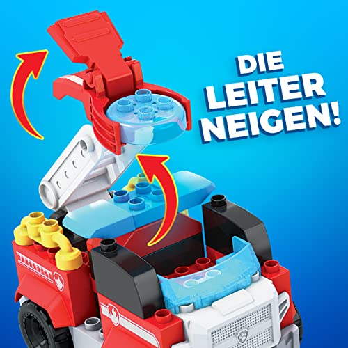MEGA GYJ01 – Mega Bloks Paw Patrol Feuerwehr Bauset mit 34 Bausteine, Spielset für Kinder ab 3 Jahren – Bild 6