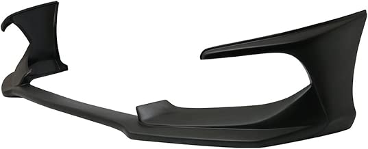 Front Bumper Lip Compatible With 2016-2018 Honda Civic | IKON AVS Style Black PP Front Lip Finisher Under Chin Spoiler Add On by IKON MOTORSPORTS | 2017 - coolthings.us