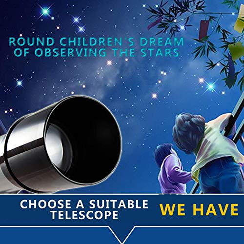 Telescopio refractor 70 mm 150X con trípode para principiantes miniatura 3
