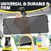 Sun Visor Extender for Car, Universal Sun Visor for Car Easy to Install, UV400 Anti-Glare Protects from Glare/UV Ray/Stray Light/Snow Blindness for Safe Driving, Clip on/Adjustable Angle