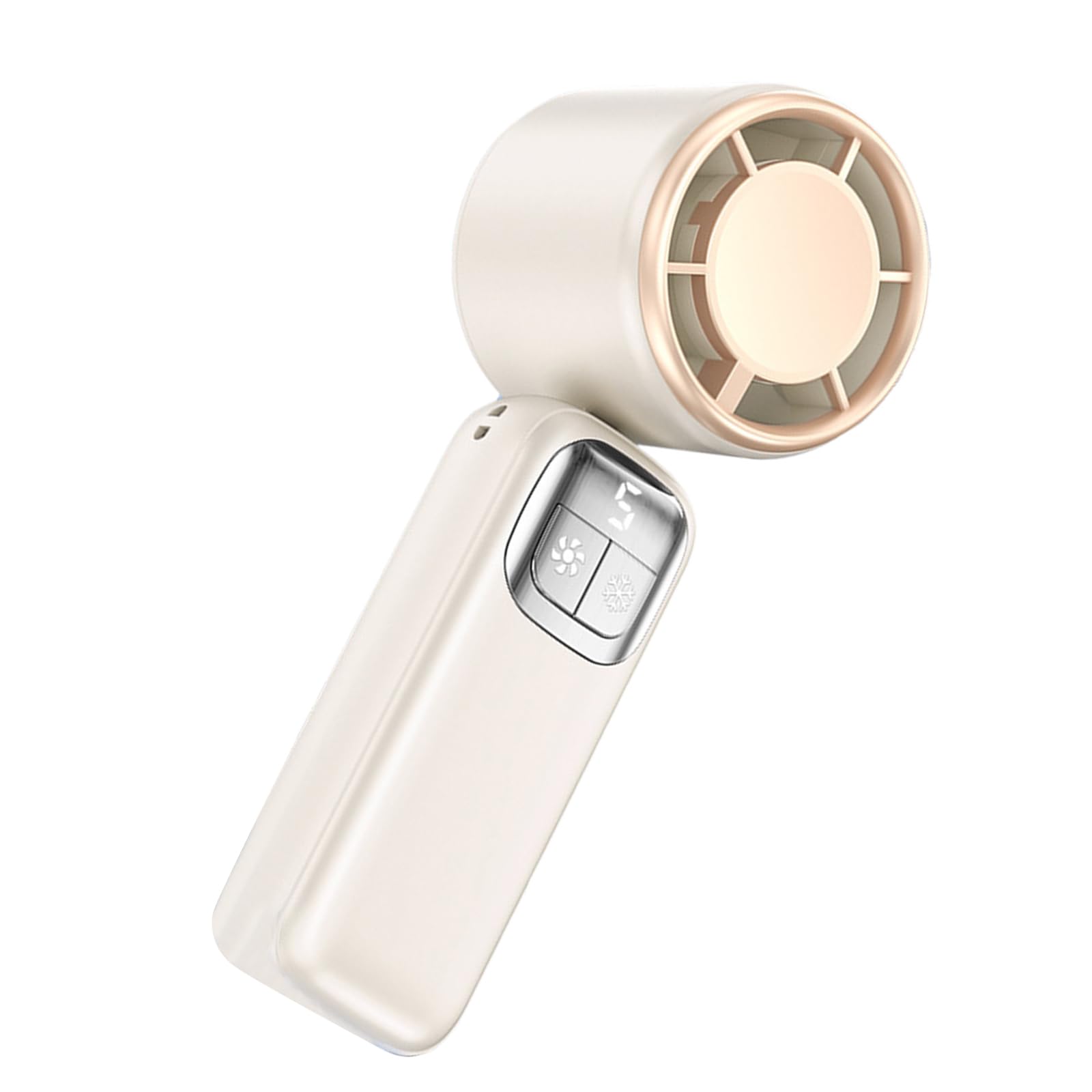 KieTeiiK Multifunctional Fan Low Operations Small Handheld Fan Texture Suitable for Indoor and Outdoor Usage Small Desk