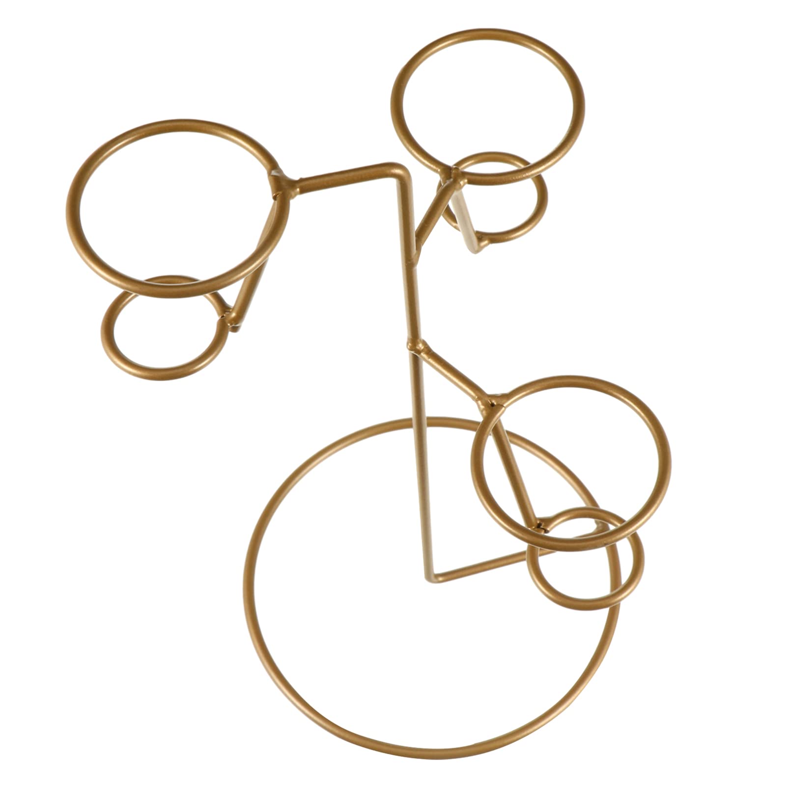 Kids Ice Cream Cone Holder Iron Cake Cone Display Stand Snow Cones Display Rack for Sushi Hand Rolls Popcorn French Fries Cupcake Gold Candy Display Rack