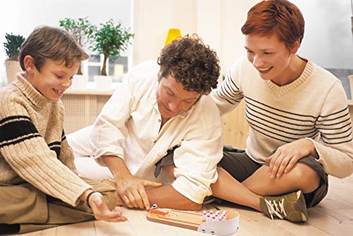 Table Top Mini Bowling Game Set - Tabletop Wooden Board Mini Arcade Desktop Tiny Bowling Shooting Alley Office Desk Stress Relief Gadgets Small Finger Toys Fun Gag Gifts For Men Adults Kids Teens Boys #TOP3