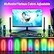 FUPT LED Lightbar, [2 Stück] RGB Gaming Lampe Fernseher Beleuchtung,TV Hintergrundbeleuchtung Ambient Lightbar Sync mit Musik und APP Steuerung, Ambient Lampe für Gaming, PC, TV, Zimmer deko