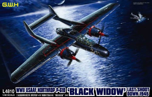 Maquette P-61B Black Widow plastique sans défaut d'ajustement U.S. Army