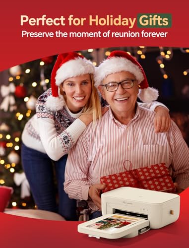 Image of HPRT Photo Printer 4x6,+20 Sheets&1ribbon,Wi-Fi Wireless Instant Picture Printer for iPhone, Android, Smartphone, Thermal Dye-Sublimation, AR Video Printing,Portable Photo Printers for Home Use