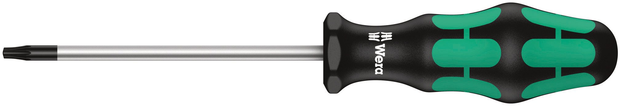Wera 05028008001 Kraftform Plus 367 Torx Screwdriver, TX 15 Head, 3-1/8