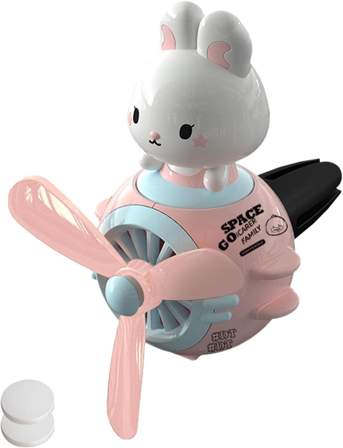 車用 芳香剤車 アロマディフューザー プロペラディフューザー クリップ式 車用 空気清浄機 芳香剤 ディフューザー車の芳香剤可愛カーパイロッお洒落 クリップ式 エアコン取り付け型 除菌 消臭 カーフレグランス 贈り物