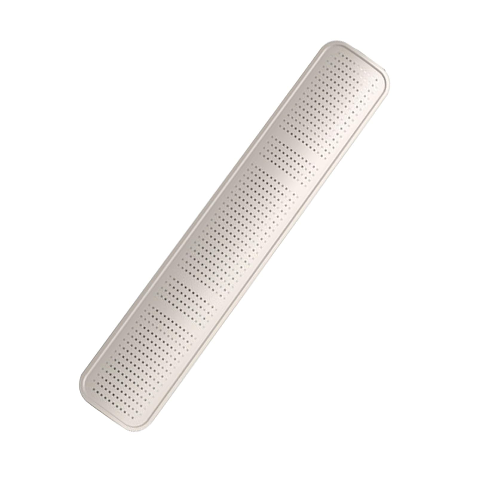 Deflettore Verticale Cilindrico per Condizionatore d'Aria, Deflettore Condizionatore Regolabile, con Design a Fori Densi, Circolazione dell'Aria Migliorata(Beige,96cm/38in)