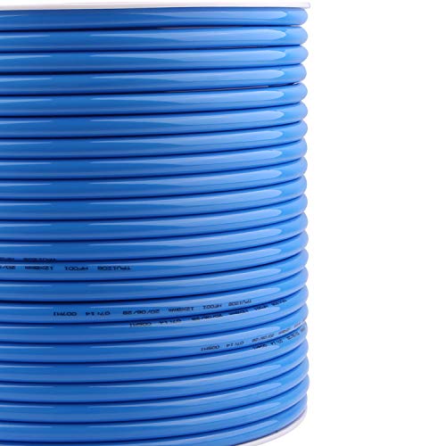 DERPIPE Pneumatic Hose 12mm OD 8mm ID Blue Polyurethane PU Tubing Air Compressor Pipe 100 Meter (328ft) - Thumbnail 6