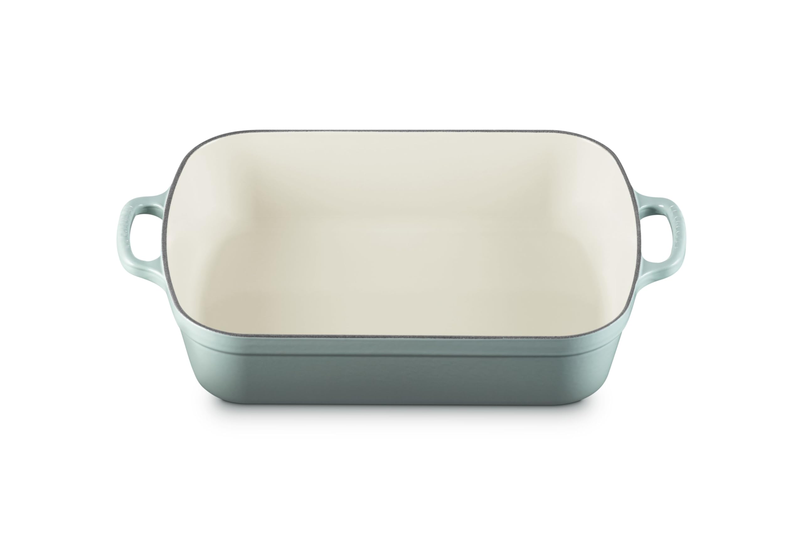 Le Creuset Enameled Cast Iron Rectangular Roaster, 5.25 qt., Sea Salt