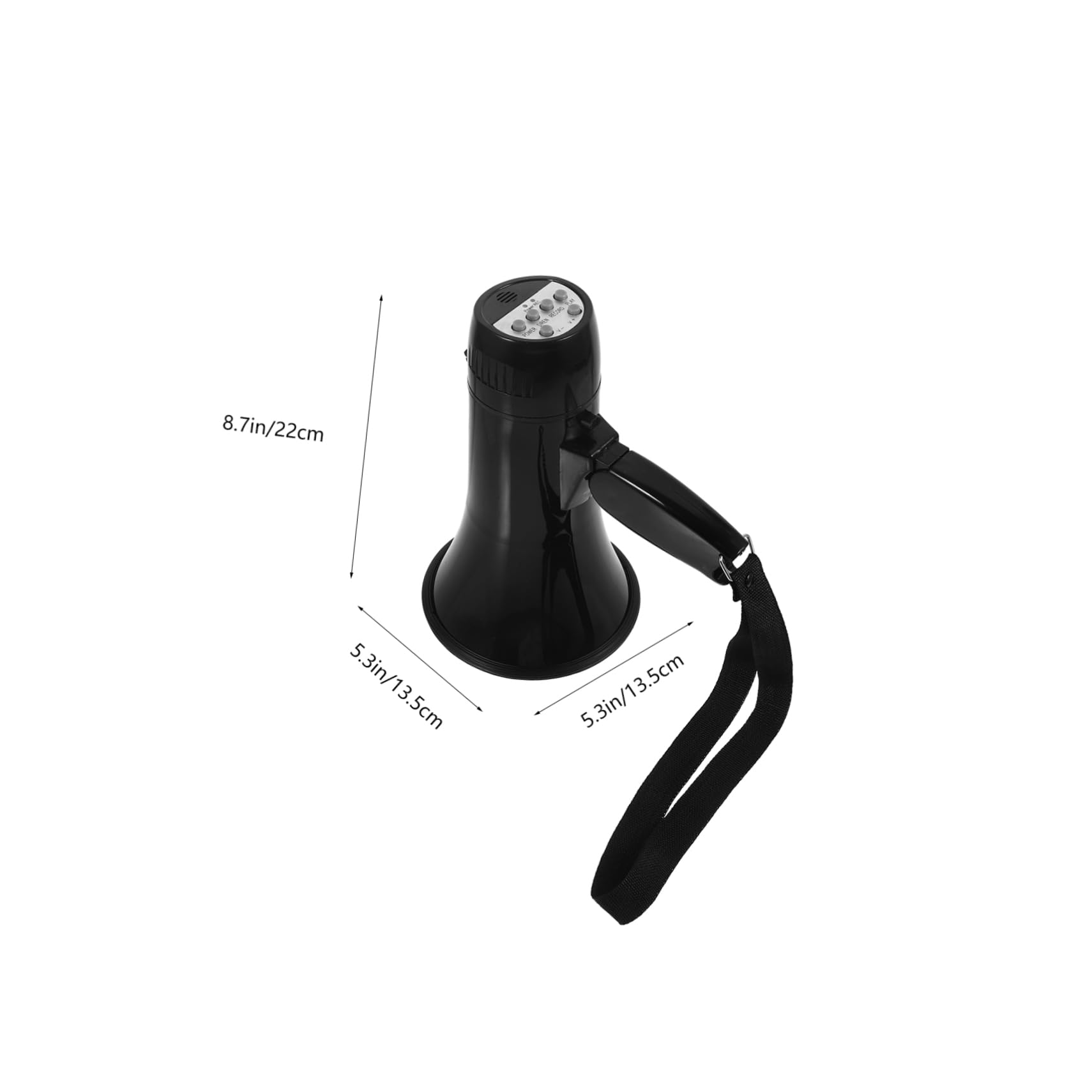 BESPORTBLE Megaphone for Football Bullhorn Megaphone Mic Practical Handheld for Rallies