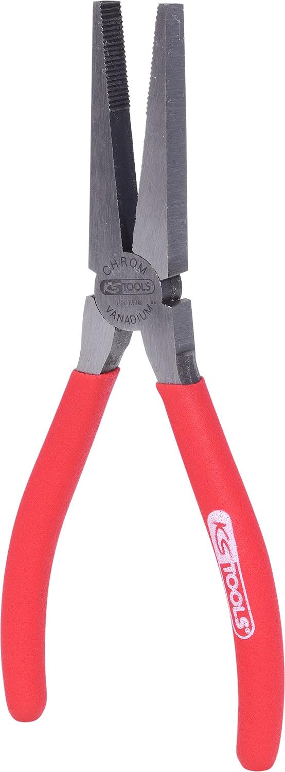 Ks Tools Silver Classic 165Mm Serrated Flat Plier