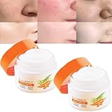 2PCS Crema de zanahoria para las manchas, Crema carotone para las manchas, 30G Carotone cream for Face & Body, Face Moisturizer Cream