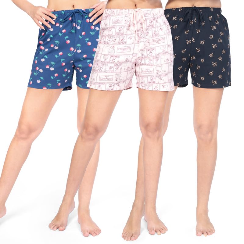 Image of Real Basics Women's Regular Shorts (Pack of 3)