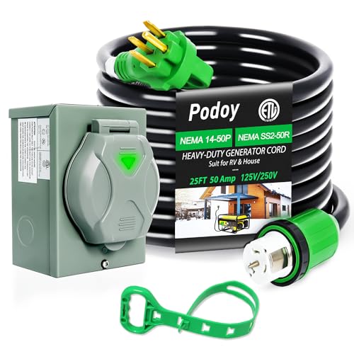 Best 50 Amp Generator Cord Comparison January 2024