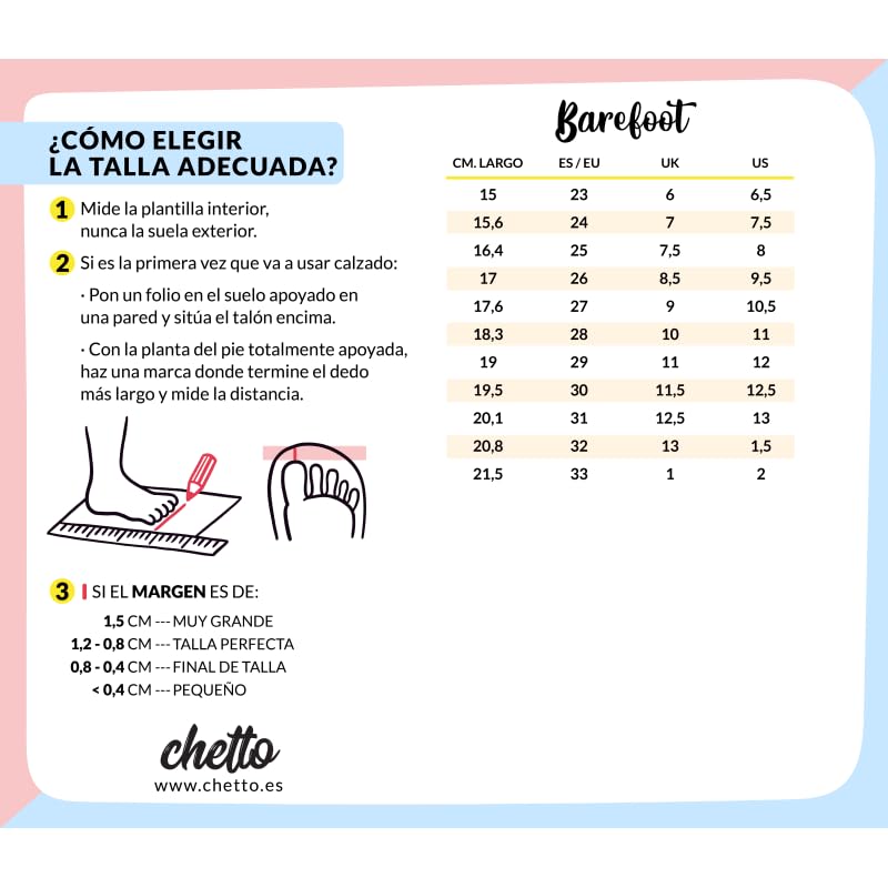 Chetto DEPORTIVO BAREFOOT EN PIEL