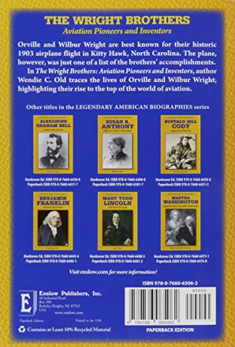 The Wright Brothers: Aviation Pioneers and Inventors (Legendary American Biographies) - Image 2