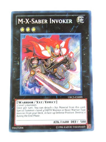 Yu-Gi-Oh! - M-X-Saber Invoker (ORCS-EN099) - Order of Chaos - Unlimited Edition - Secret Rare