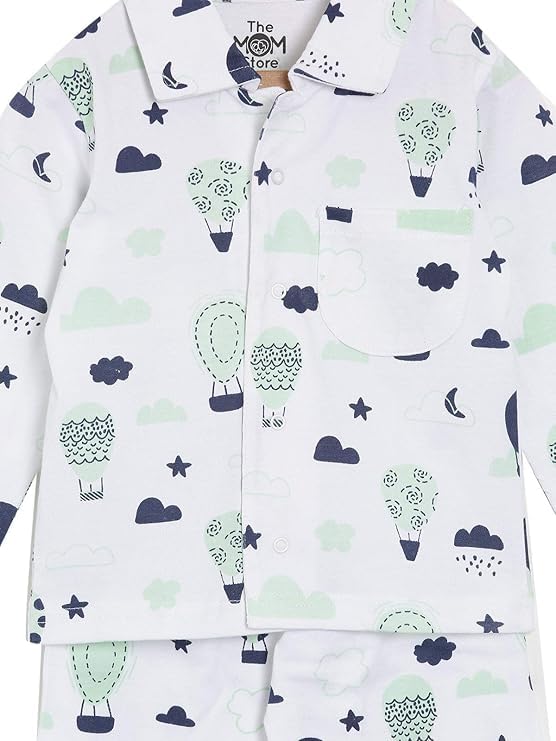 Image of The Mom Store Baby and Toddler Pyjama Sets (Up in The Air, 7-8 Years)
