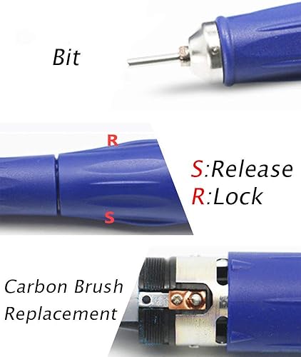 Miniatura 5 de -Profesional 35000RPM Pulidor de uñas acrílico eléctrico limas de uñas máquina broca dedo dedo dedo cuidado de uñas suministros Set Home Salon