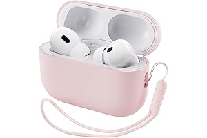 ORNARTO Airpods Pro 2 Case – Ultra-Protective Silicone Cover Compatible with Apple...