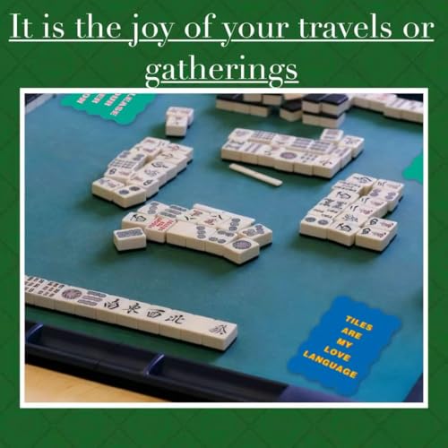 4 Cartas Mezcladoras Color Mahjong con Accesorios miniatura 6