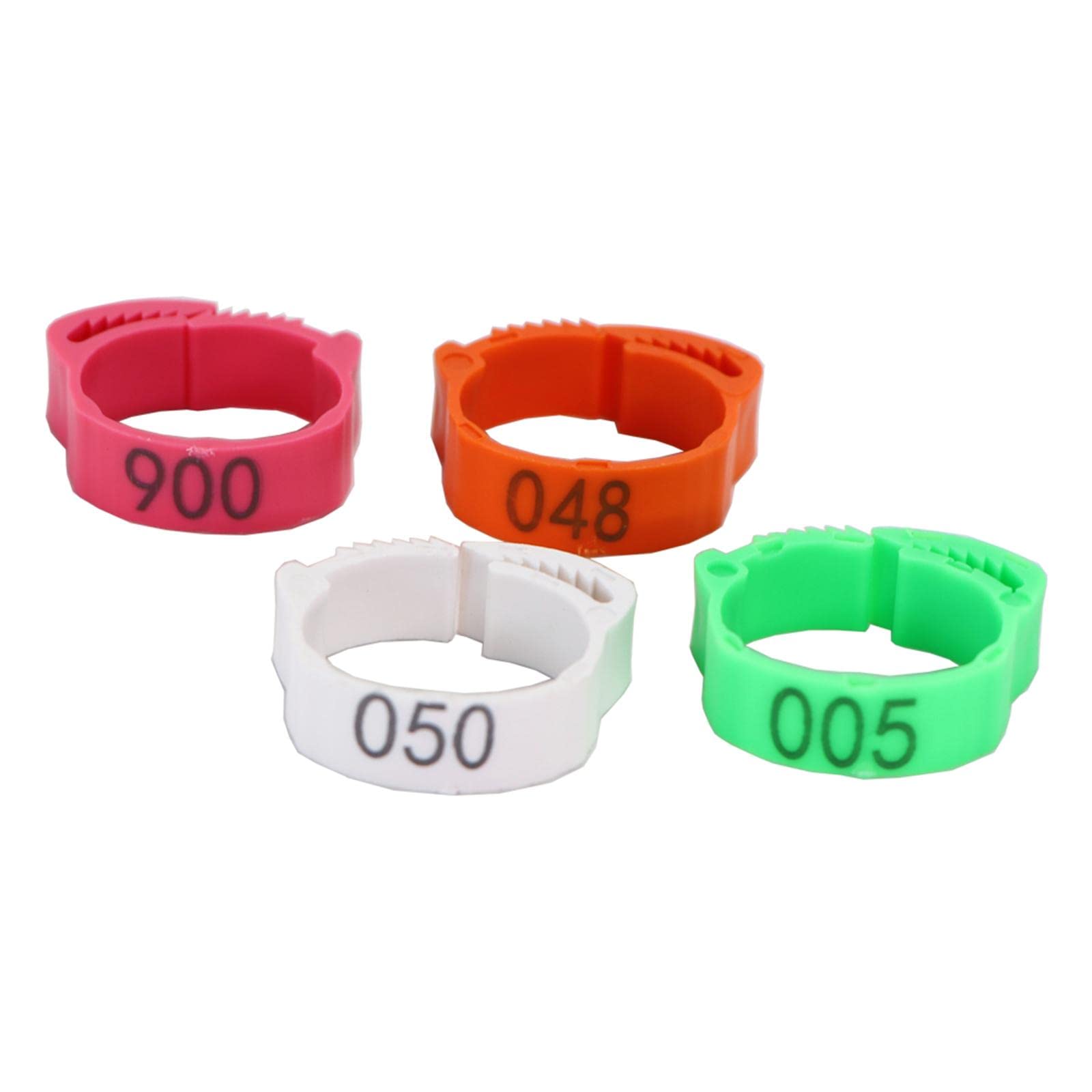 100x Chicken Leg Rings 001-100 Duck Chicks Leg Band Clip Green Pet Supplies | Backyard Poultry Supplies-image-8