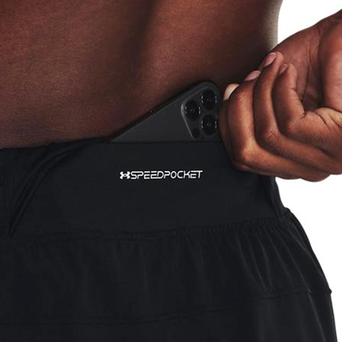 Under Armour Launch Elite 7In Short de Running Hommes Black