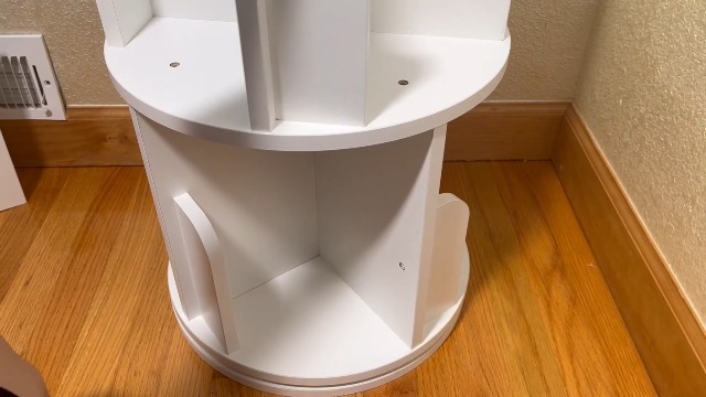 Amazon.com: MXV Rotating Bookshelf, 360 Display 4 Tier, Small