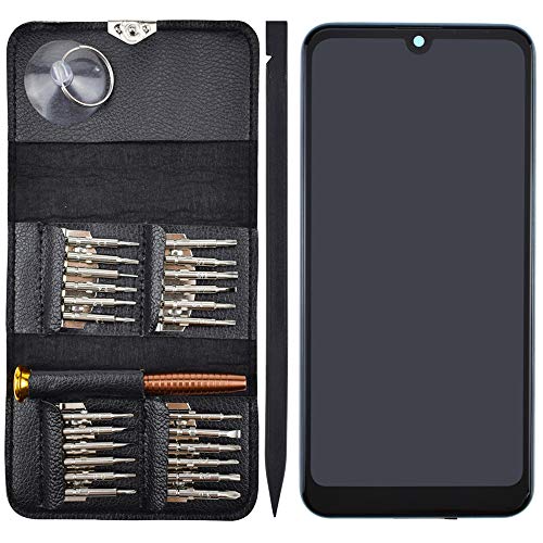 Image of K12 Max LCD Display Touch Digitizer Screen Assembly with Border Replacement for LG K50 LMX520BMW LMX520EMW LM-X520 Q60 K12 Prime LMX525BAW LMX525EAW LM-X525 Aurora Black